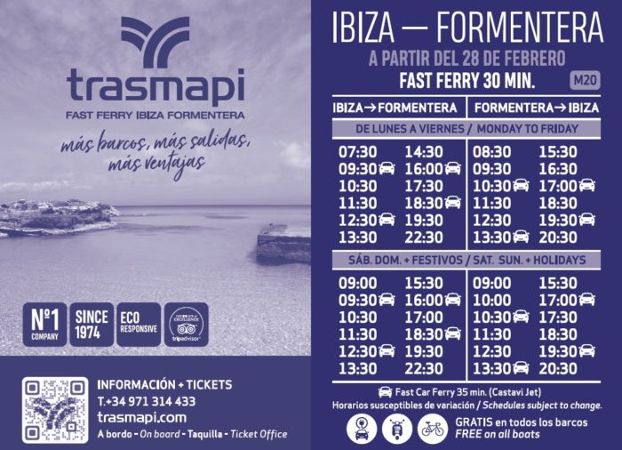 Nuevo horario 28 febrero